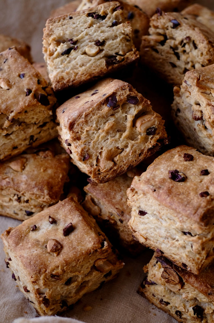 薪火スコーン　カシューナッツカカオニブ　3個入り